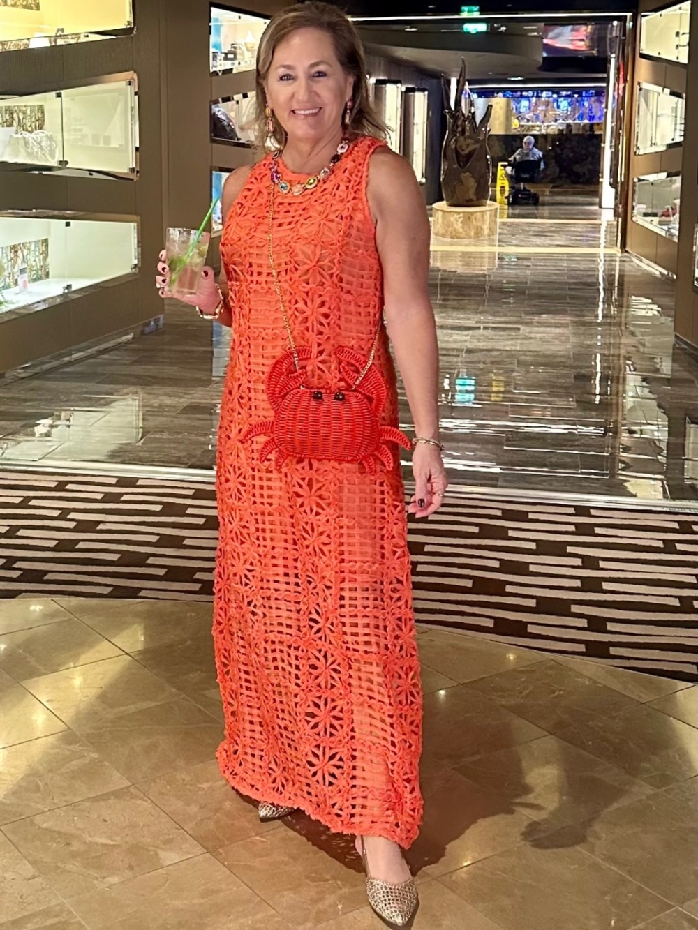 One-of-a-Kind Coral Lace Dress – Elegant, Joyful & Unforgettable
